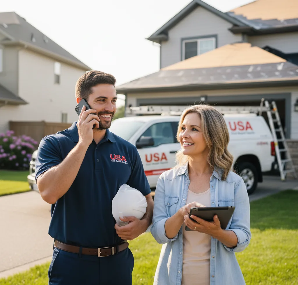 USA Roof Repair Experts customer support in Fairdealing